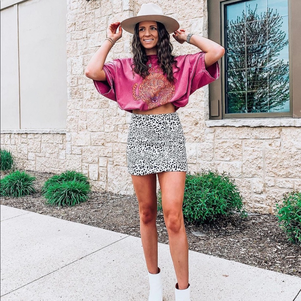 CHICWISH LEOPARD SKIRT